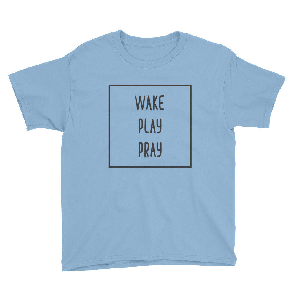 Wake Play Pray Youth Tee