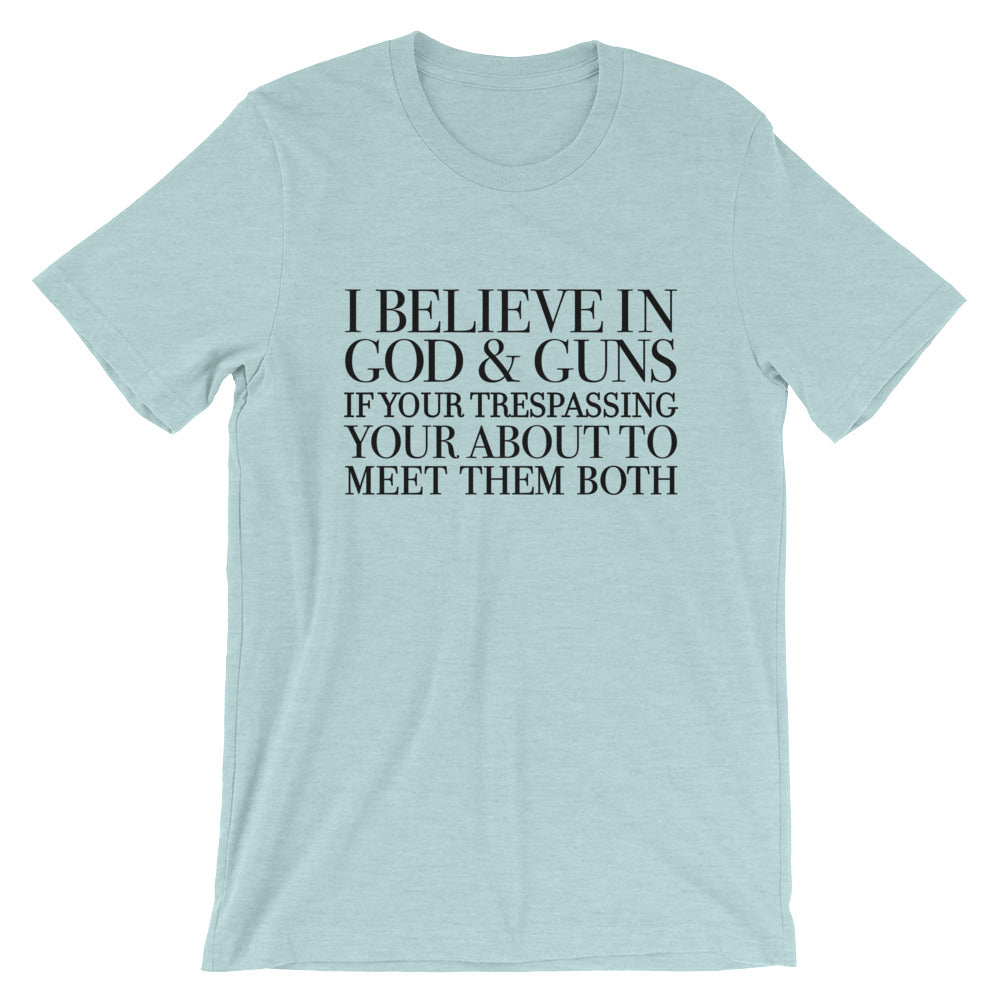 God and Guns Unisex T-Shirt