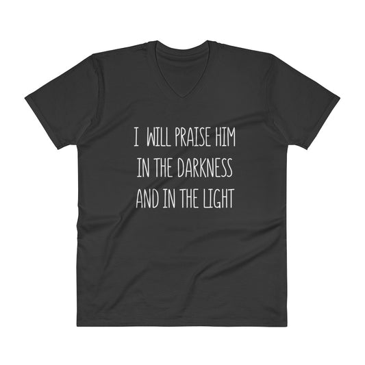 Darkness and Light V-Neck T-Shirt