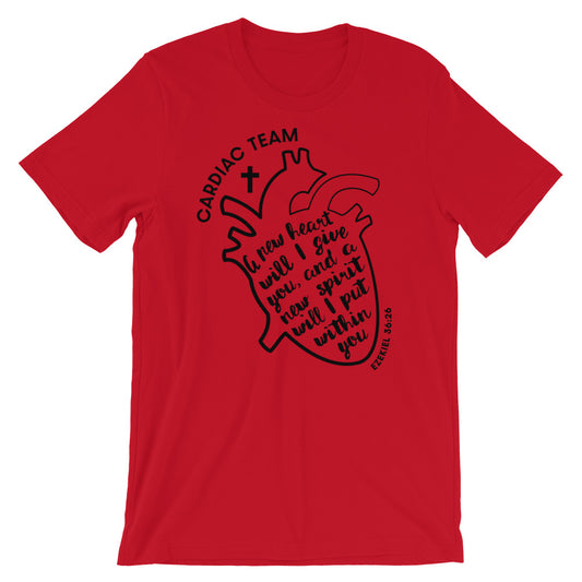 Cardiac Team - New Heart Unisex T-Shirt