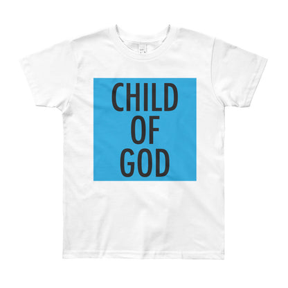 Child of God in Blue Youth Tee