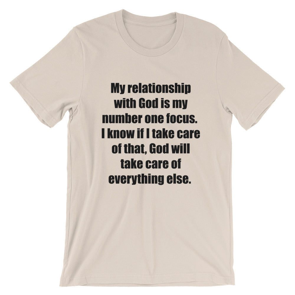 Relationship with God Unisex T-Shirt