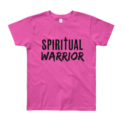 Spiritual Warrior Youth Short Sleeve T-Shirt