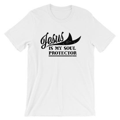 Soul Protector Unisex Short Sleeve Jersey T-Shirt with Tear Away Label