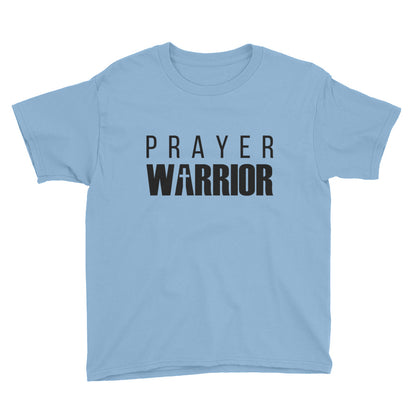 Prayer Warrior Youth Short Sleeve T-Shirt