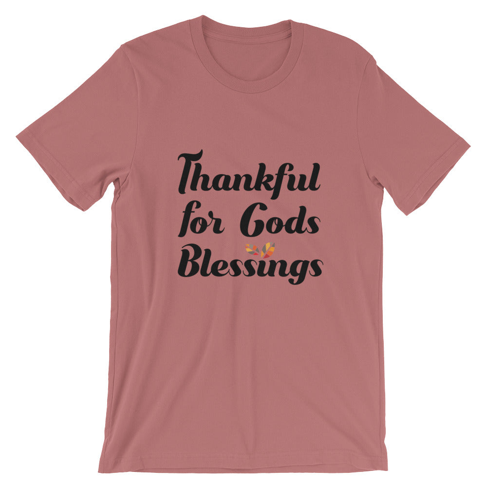 Thankful Blessings Unisex Tee