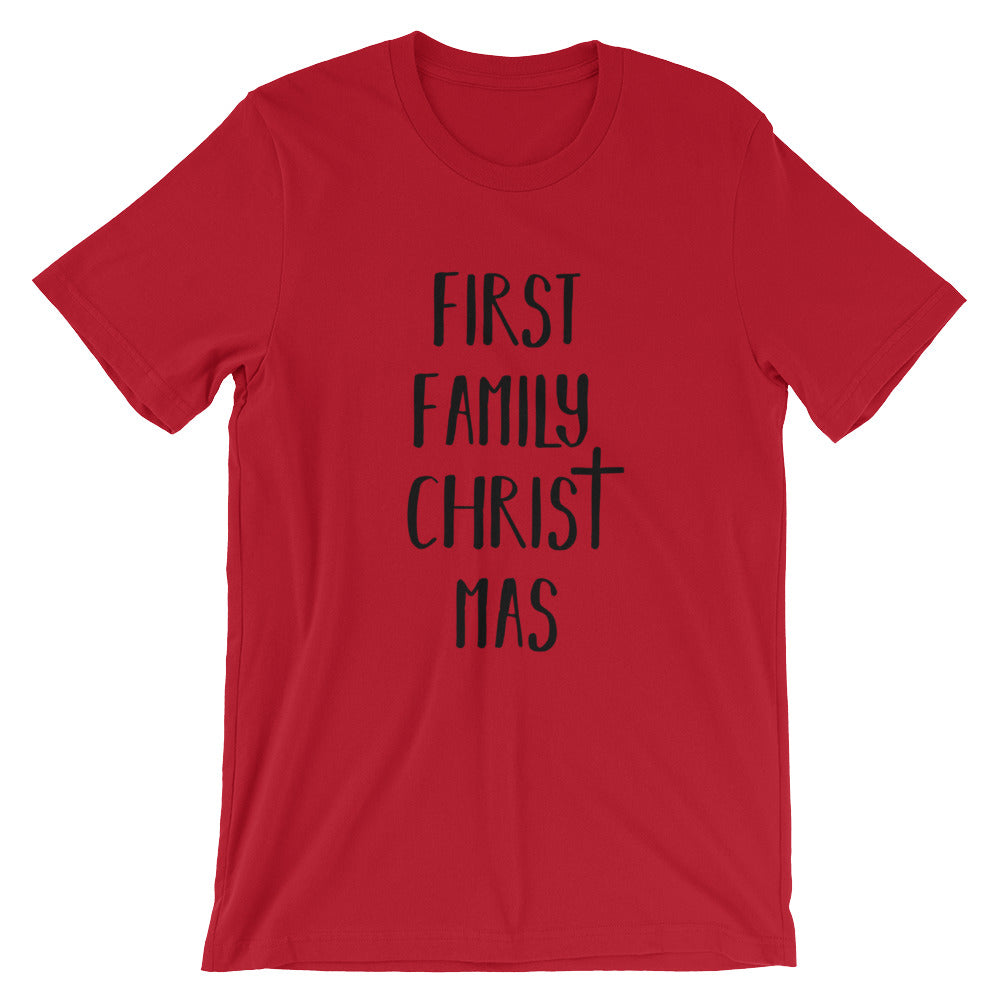 First Family Christmas Short-Sleeve Unisex T-Shirt