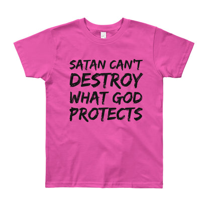 GOD Protects Youth Short Sleeve T-Shirt