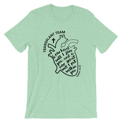 Transplant Team - New Heart Unisex T-Shirt