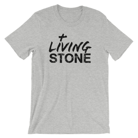 Living Stone Unisex Short Sleeve Jersey T-Shirt with Tear Away Label