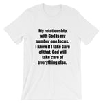 Relationship with God Unisex T-Shirt