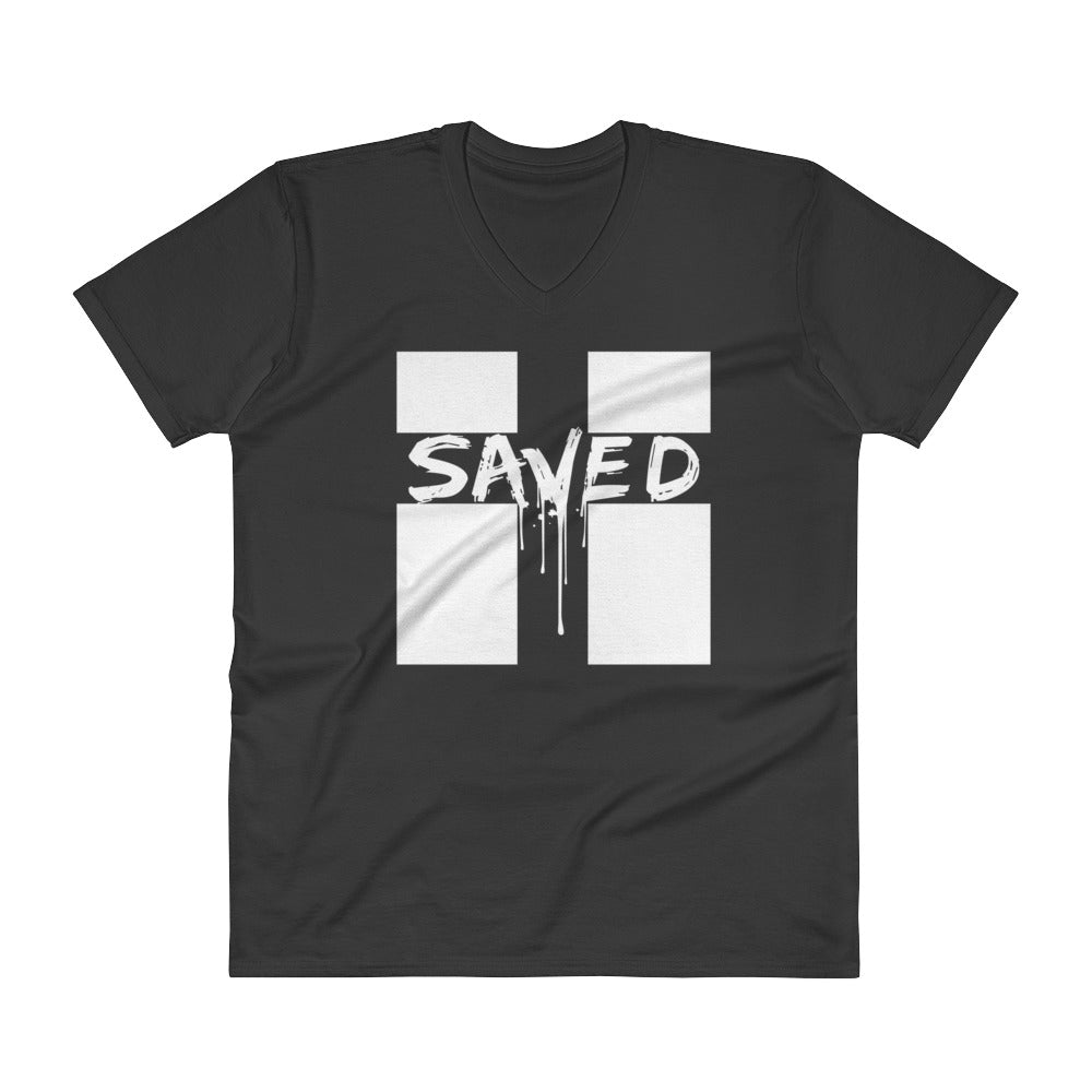 Saved Cross V-Neck T-Shirt