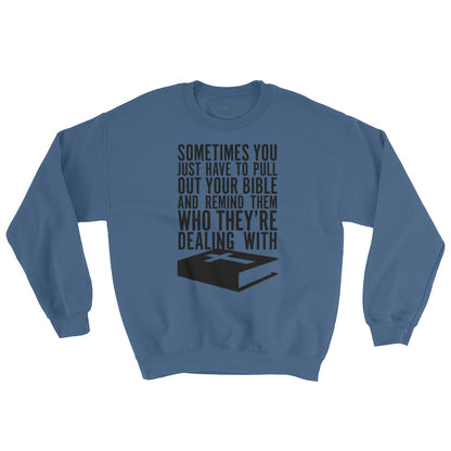 Pull out your Bible Sweatshirt