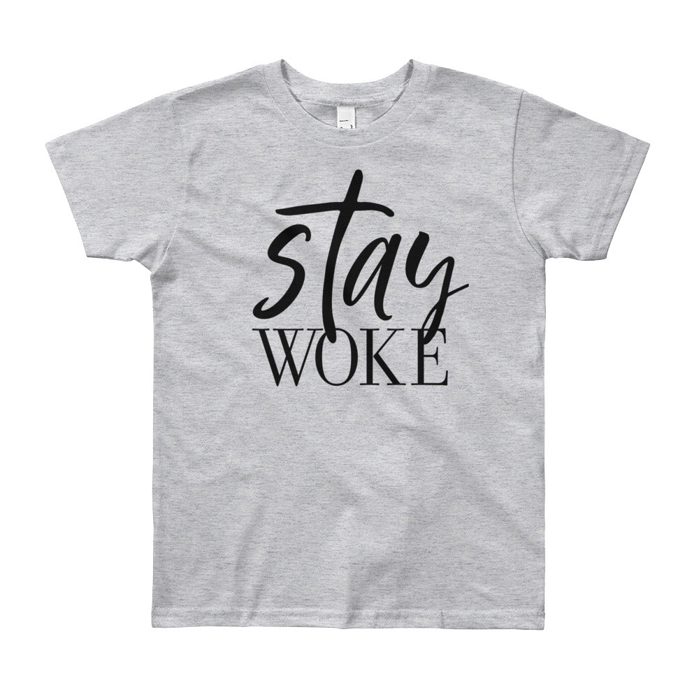 Stay Woke Youth Short Sleeve T-Shirt
