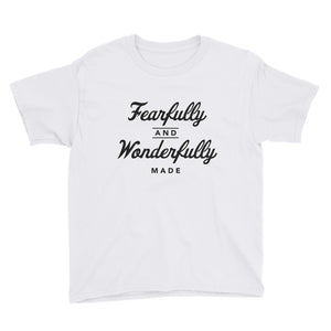 Fearfully and Wonderfully Made Youth Short Sleeve T-Shirt