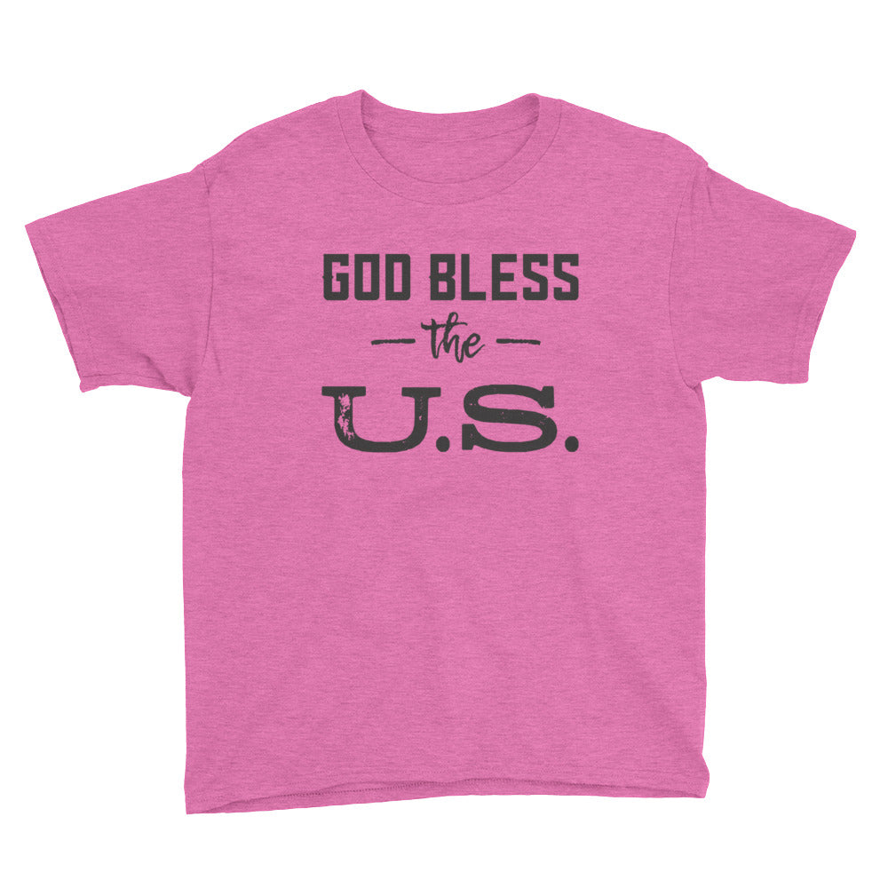 God Bless U.S. Youth Short Sleeve T-Shirt