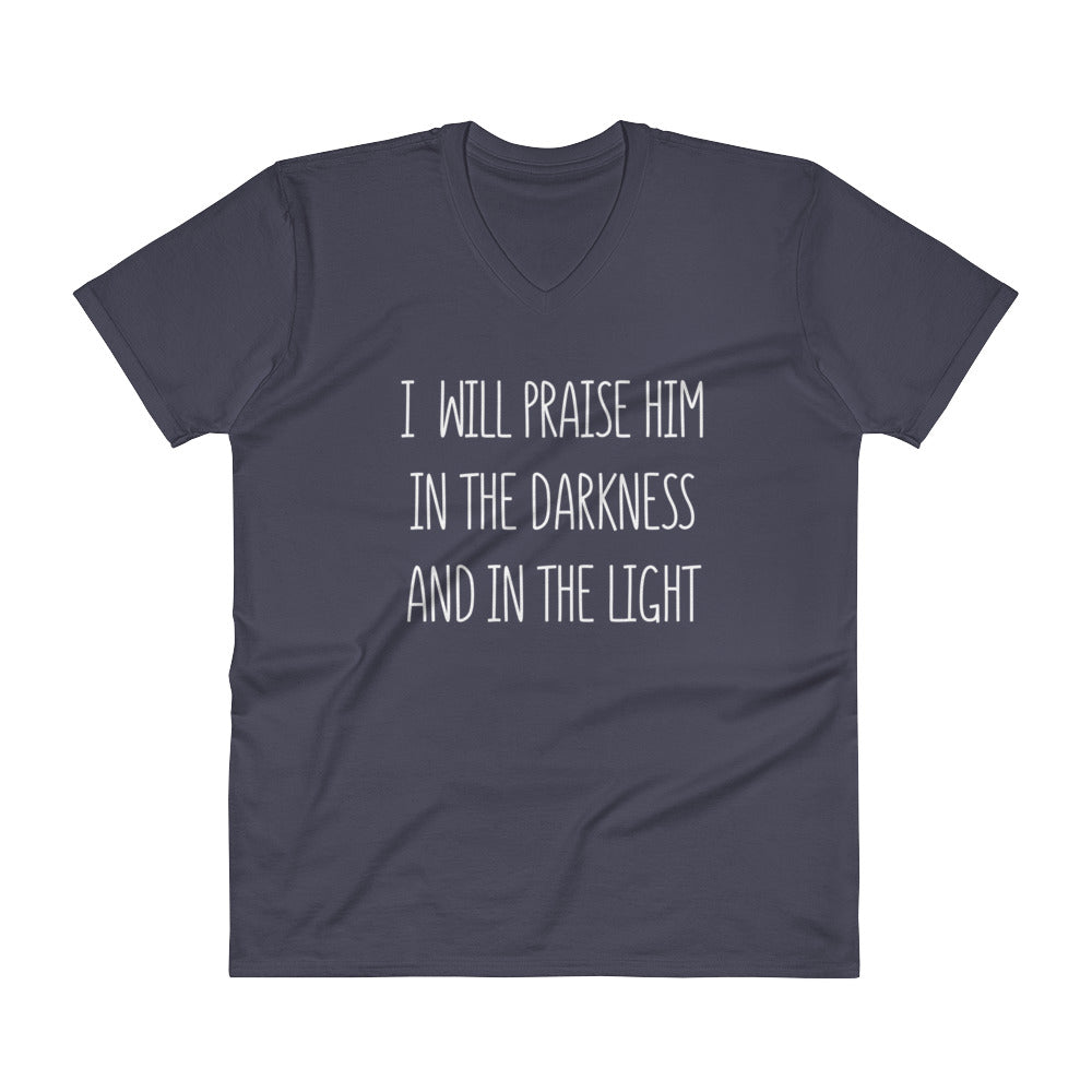 Darkness and Light V-Neck T-Shirt