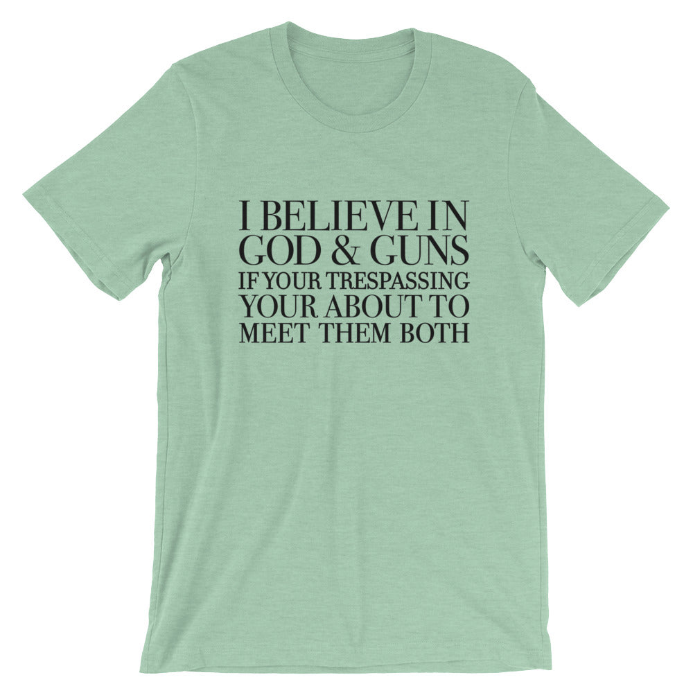 God and Guns Unisex T-Shirt