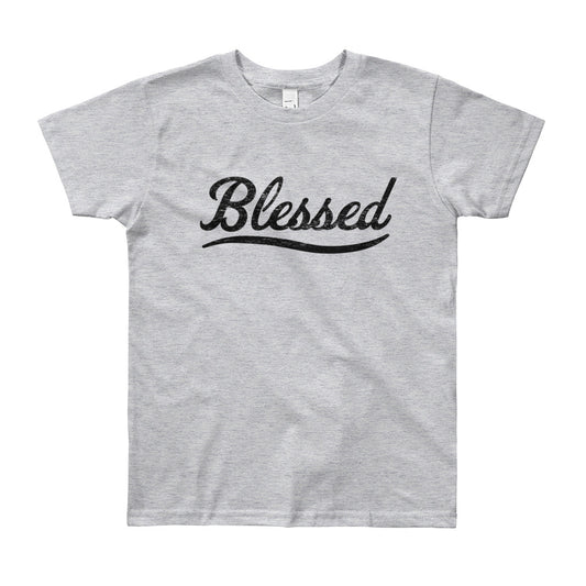 Vintage Blessed Youth Short Sleeve T-Shirt