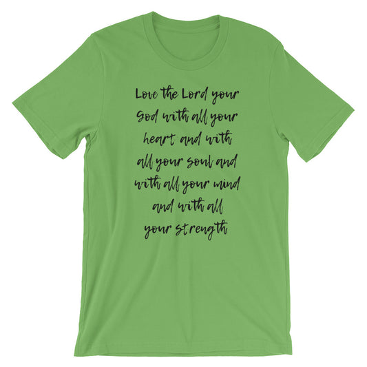 Love the Lord Short-Sleeve Unisex T-Shirt