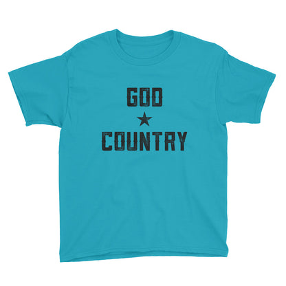 God Country Youth Short Sleeve T-Shirt