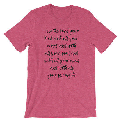 Love the Lord Short-Sleeve Unisex T-Shirt