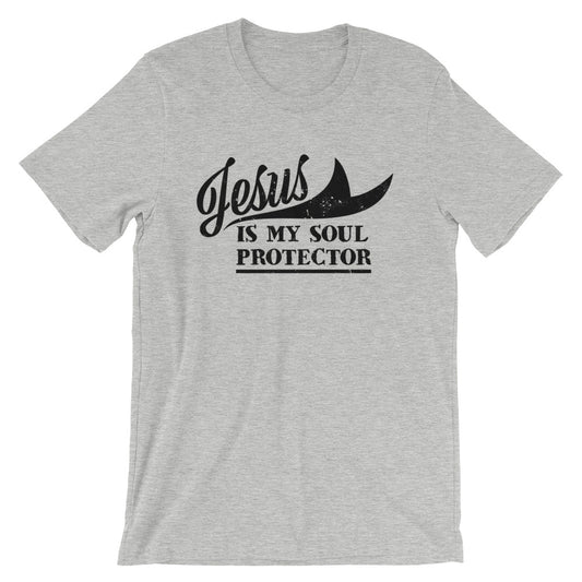 Soul Protector Unisex Short Sleeve Jersey T-Shirt with Tear Away Label