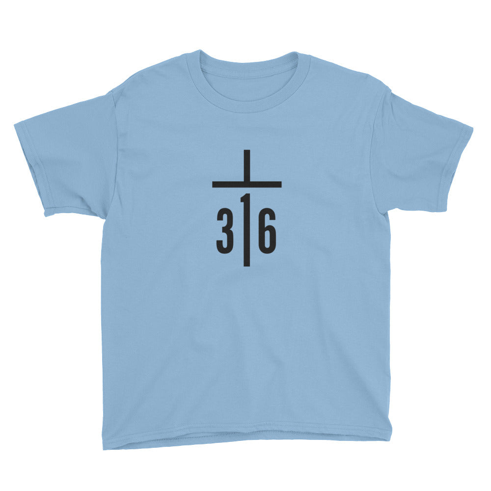 John 3:16 Youth Short Sleeve T-Shirt