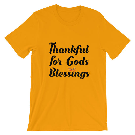 Thankful Blessings Unisex Tee