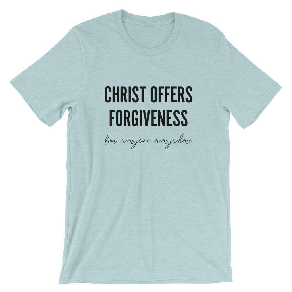 Christ offers Forgiveness Unisex T-Shirt
