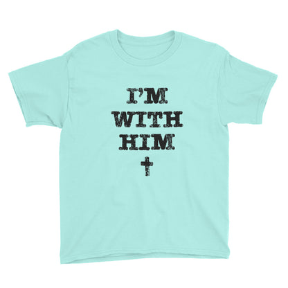 I'm with HIM Youth Short Sleeve T-Shirt