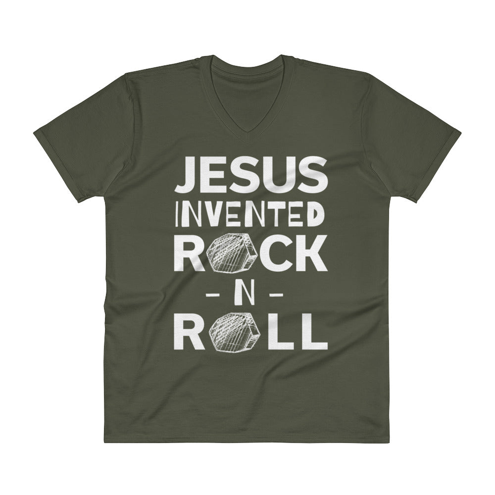 ROCK-N-ROLL V-Neck T-Shirt