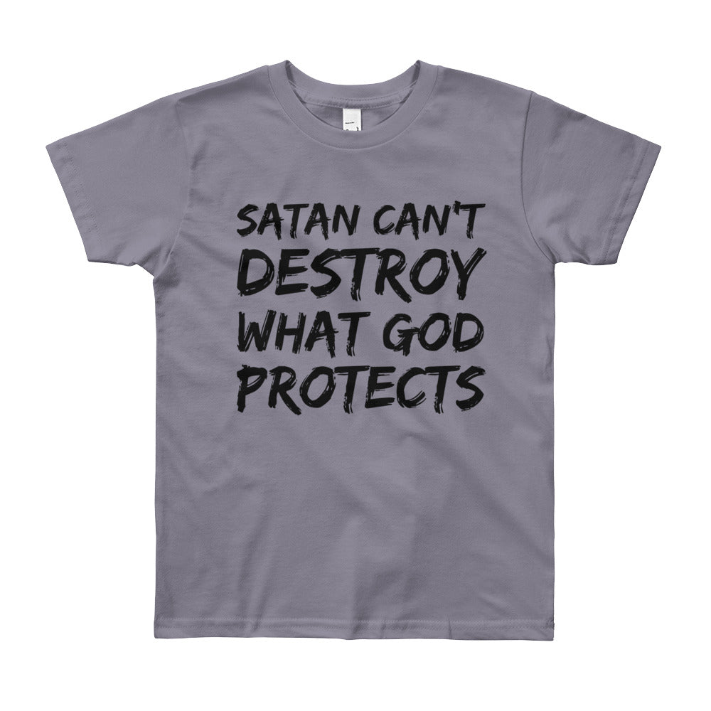 GOD Protects Youth Short Sleeve T-Shirt