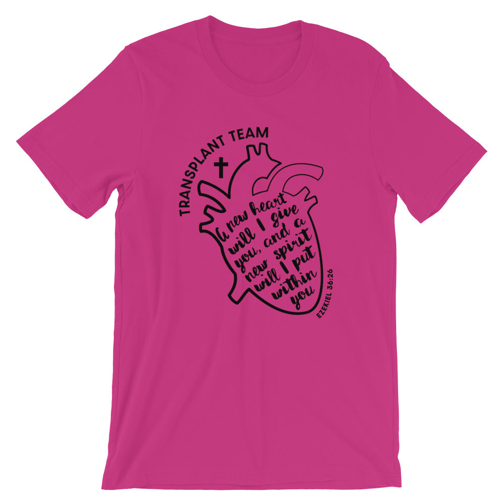 Transplant Team - New Heart Unisex T-Shirt