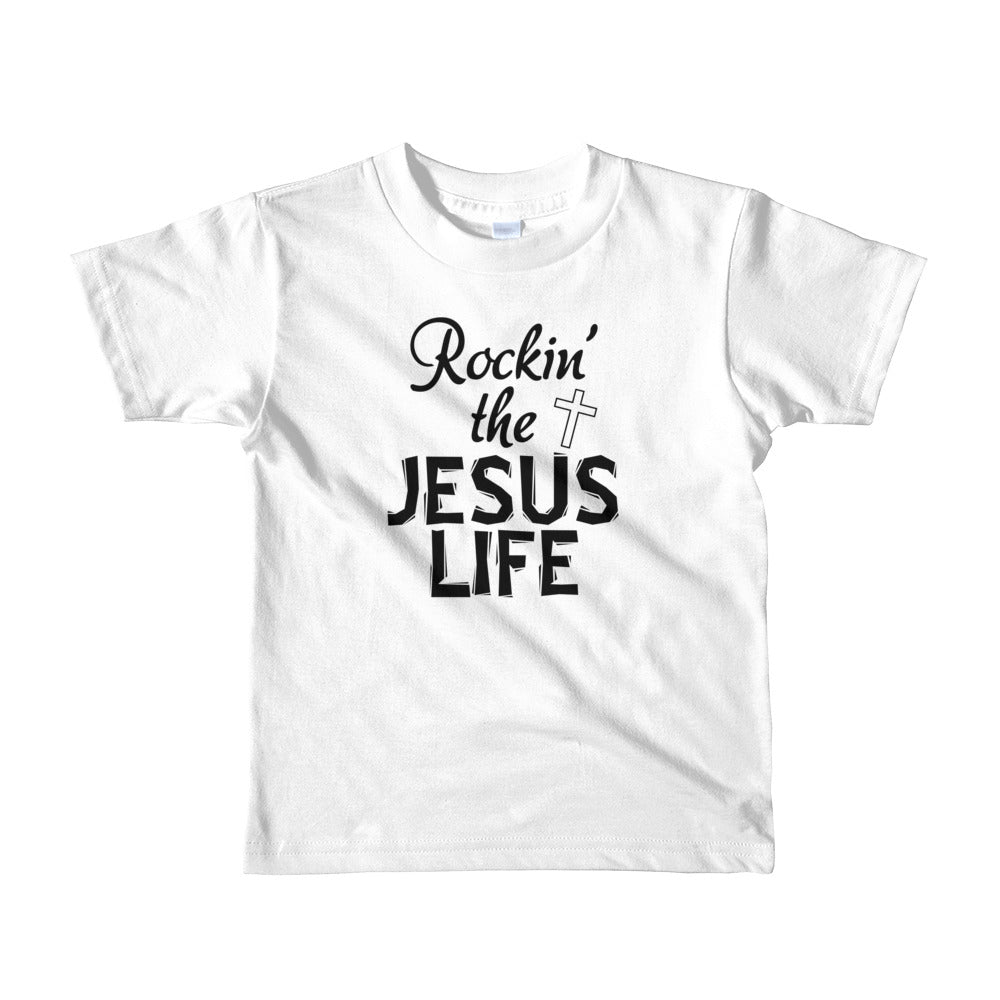 Rocking JESUS Short sleeve kids t-shirt