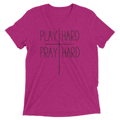 Play Hard Pray Hard Unisex Tee