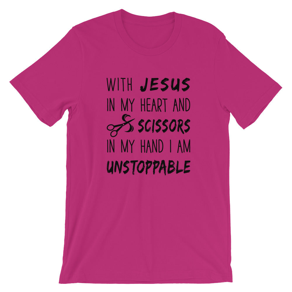 Unstoppable Hairdresser Unisex Tee