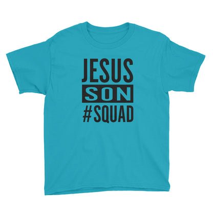 Jesus Son #Squad Youth Short Sleeve T-Shirt