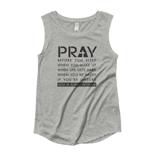 Pray Cap Sleeve T-Shirt