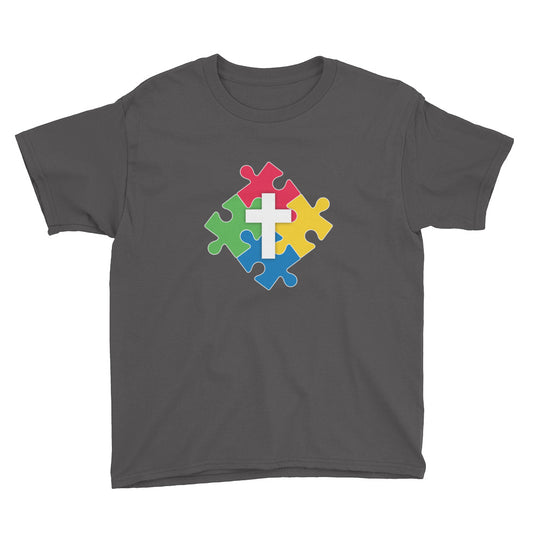 Autism Cross Youth Short Sleeve T-Shirt